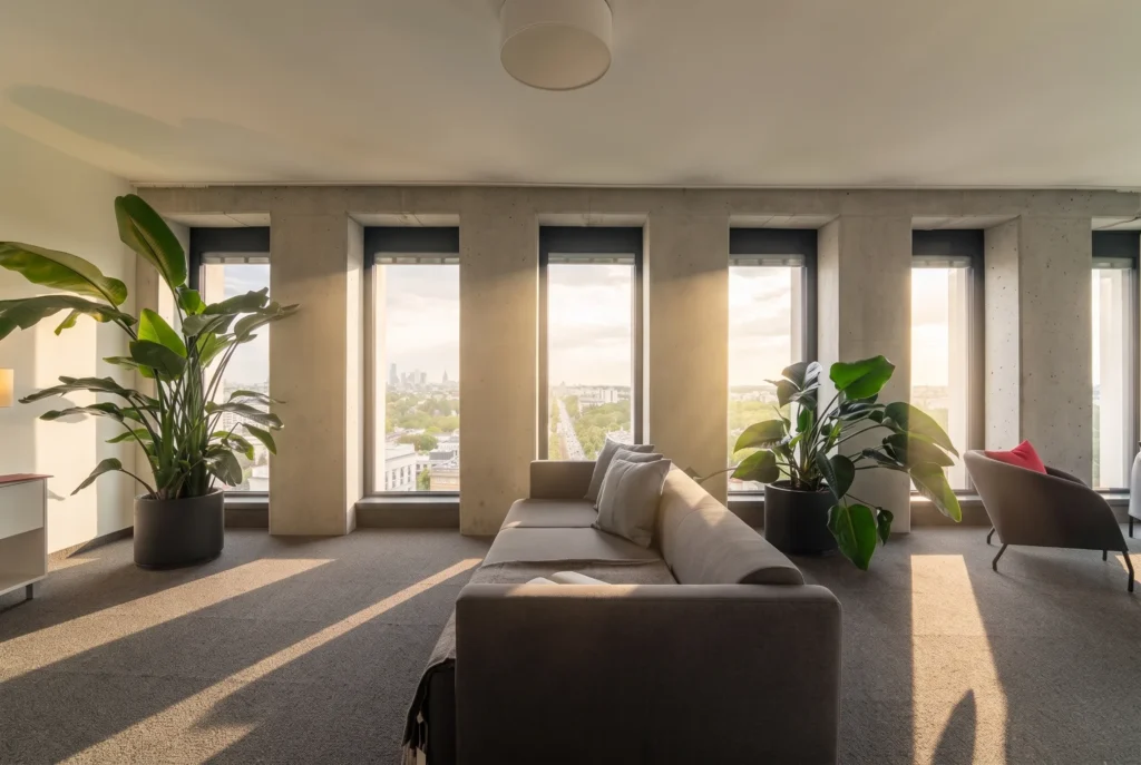 Apartament Premium strefa wypoczynkowa